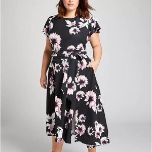 Lane Bryant Lena High-Low Midi Dress